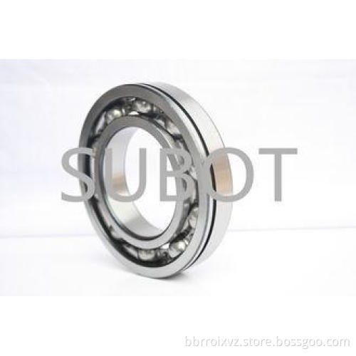 Deep Groove Single Row / Double Row Metal Ball Bearings fo